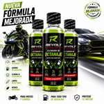 ⛽Aditivo Elevador De Octanaje REVOLT (Formula Mejorada) 250ML X 4 UNIDADES