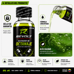 ⛽Aditivo Elevador De Octanaje REVOLT (Formula Mejorada) 250ML X 4 UNIDADES