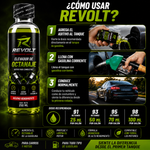 ⛽Aditivo Elevador De Octanaje REVOLT (Formula Mejorada) 250ML X 4 UNIDADES
